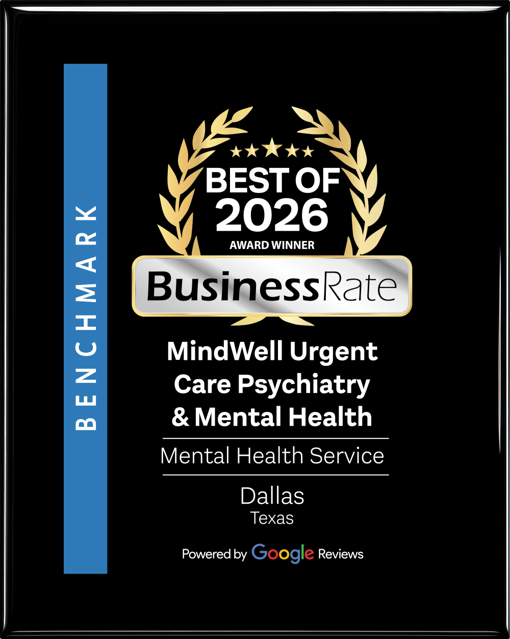 2026 Benchmark Award for Mental Health Services